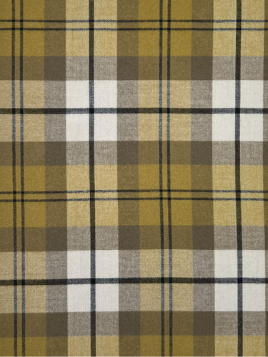 Golden Olive/Taupe Reversible Plaid Coating Golden Olive/Taupe Reversible Plaid Coating