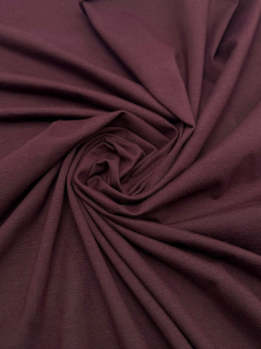 Port Wine Cotton/Spandex Knit Port Wine Cotton/Spandex Knit