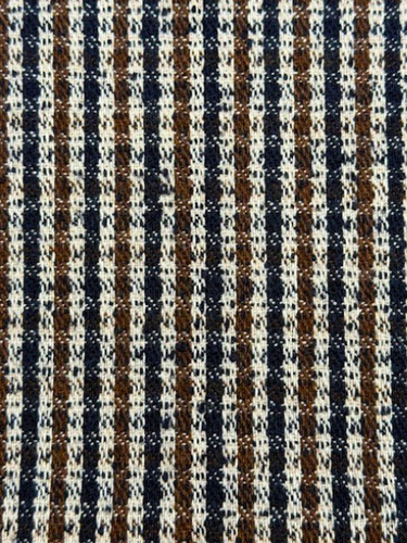 Beige/Chestnut/Navy Wool Plaid Beige/Chestnut/Navy Wool Plaid