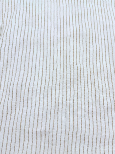 Coastal Sand Linen-Rayon Stripe