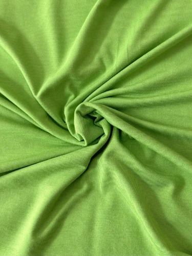 Spring Leaf Bamboo Jersey Knit