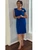 Cobalt Rayon Jersey Knit