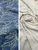 Denim Blue Botanical Embroidered Linen/Rayon Blend
