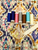 Gutermann Thread #260, 268, 352, 540, 554, 605, 803, Invisible Zipper #055, Buttons: Bagel, Vanilla Custard 
