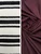 Port Wine Cotton/Spandex Knit
