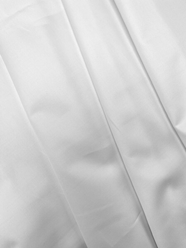 Dove White Cotton Shirting - Sew Much Fabric