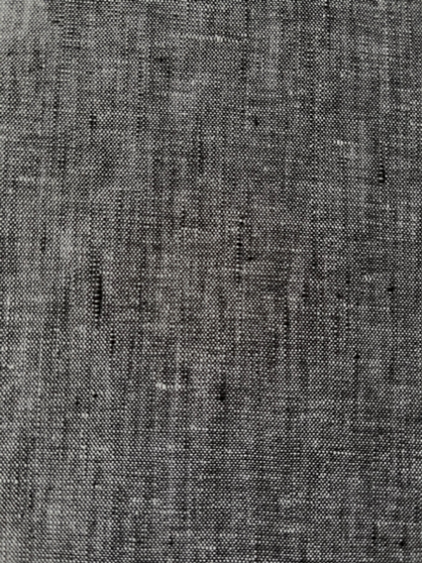 Black/White Cross Dye Linen - Sew Much Fabric