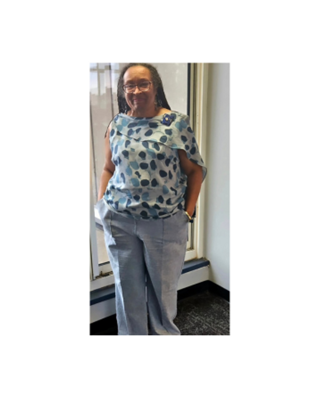 Ciel/Ivory Two Tone Linen Cotton Blend