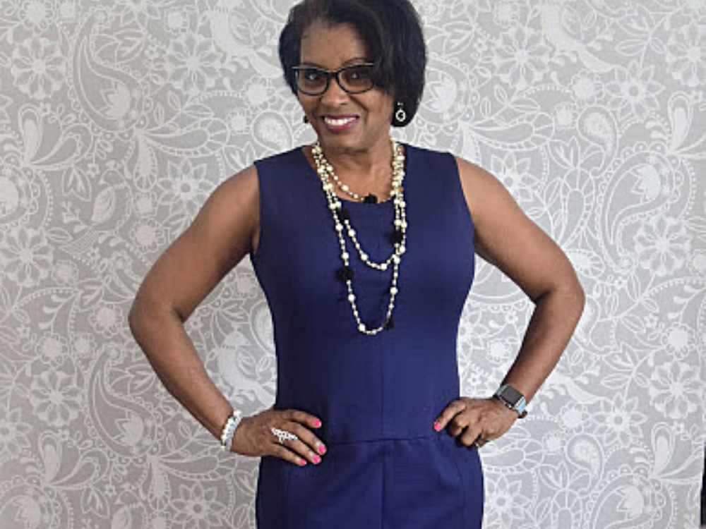 Navy Blue Ponte Knit