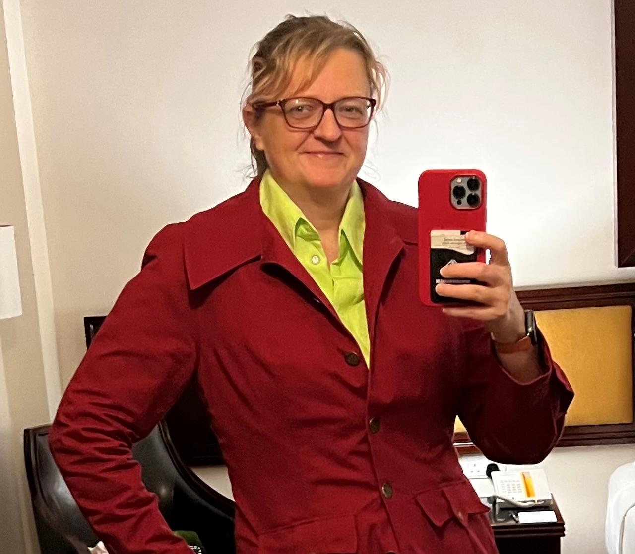  Ruby Red 8.5 oz Cotton Twill