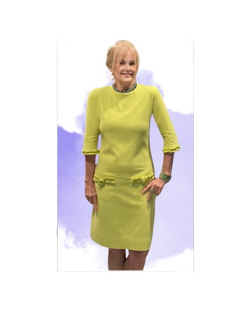 Chartreuse Cotton/Spandex Knit