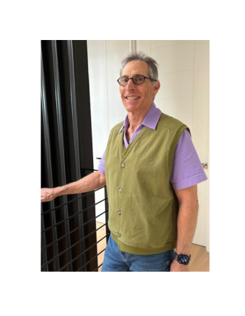 From Vintage Pattern to Modern Vest: Alden Olive Cotton Sewn into Fashion