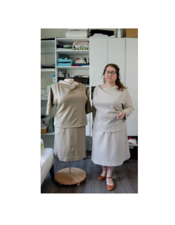 When Two Fabrics Become a Whole Capsule Wardrobe