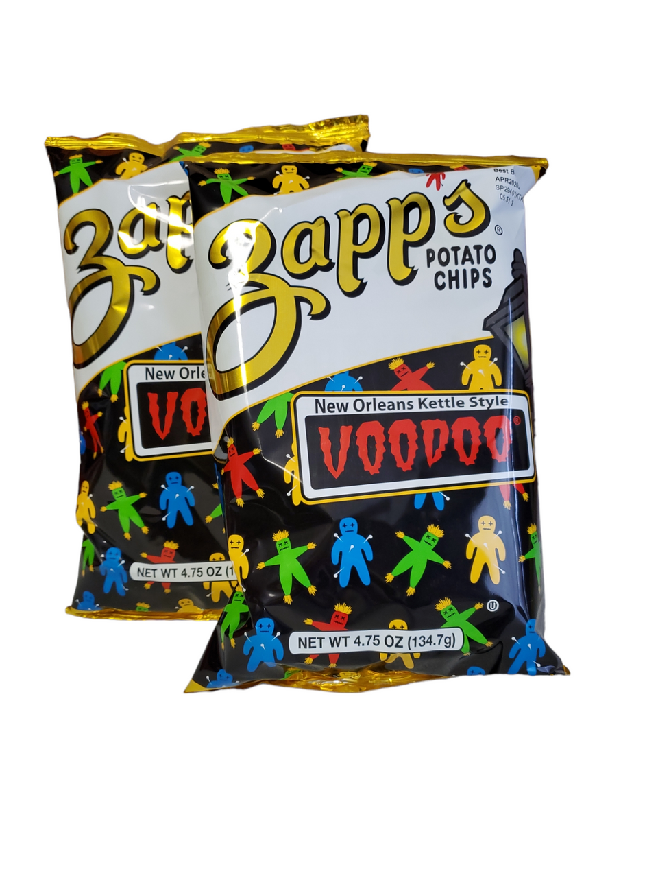 Zapp's Kettle Potato Chips , Voodoo (2 / 5oz. )|stewartsnacks
