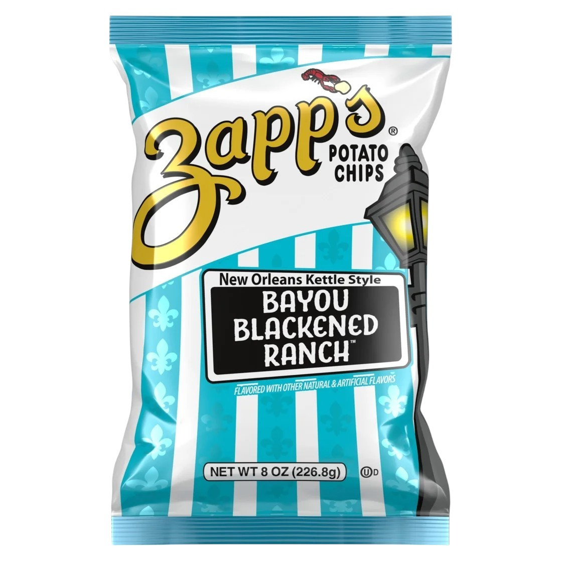 Zapp's Bayou Blackened Ranch Potato Chips - 8oz Bag | stewartsnacks