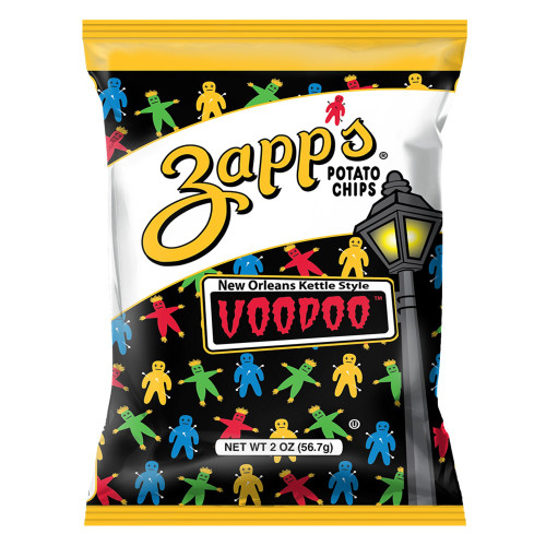 Zapp's Kettle Potato Chips, Voodoo (2 pack ) 2.625oz.