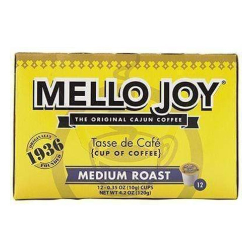 Mello Joy Medium Roast Coffee Single Serve Cups (Box of 12)