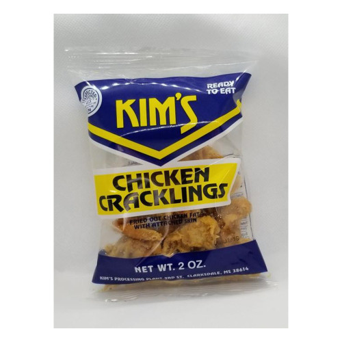 Kim's Original Chicken Cracklings, 2 oz (Pack of 3)