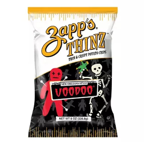 Zapp's Thinz New Orleans Style Voodoo Potato Chips 8oz.