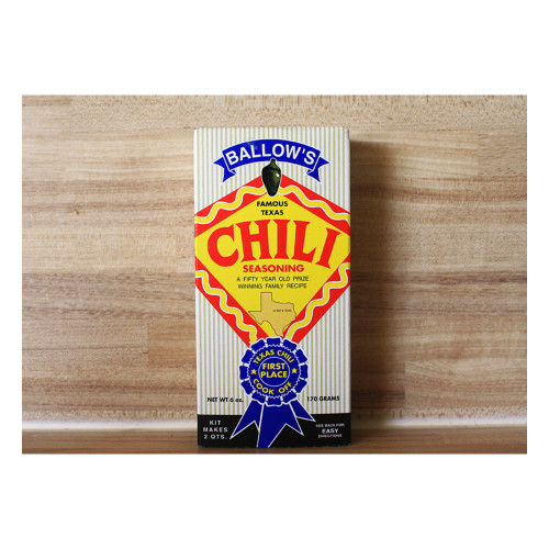 Ballow’s Famous Texas Chili Seasoning