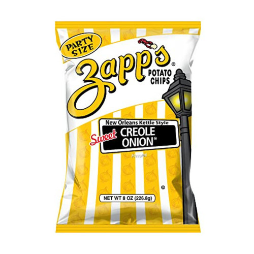 Zapp's Sweet Creole Onion Kettle Potato Chips, 8 oz Bag