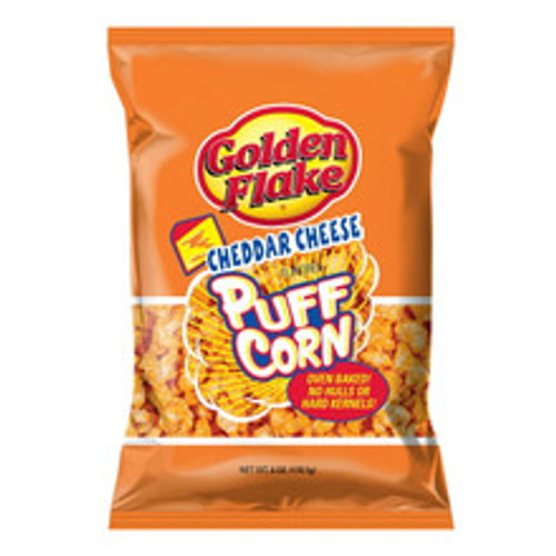 Golden Flake Cheddar Cheese Puff Corn 6oz/ 14ct