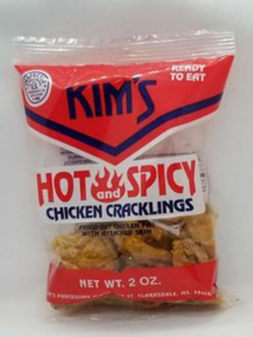 Kims hot chicken skins