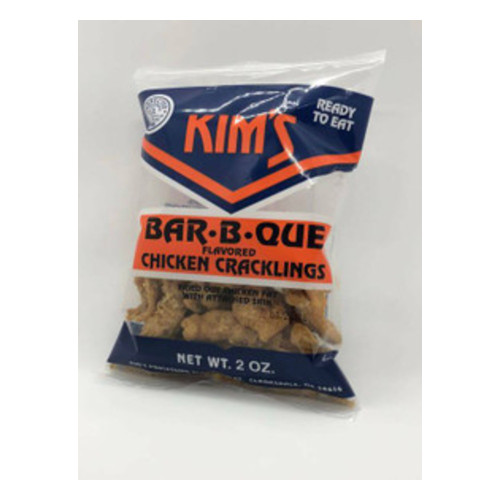 Kim's BBQ Chicken Skin Cracklins (Case of 36)