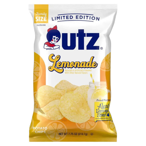 Generous 7.75oz bag of lemonade flavored potato chips