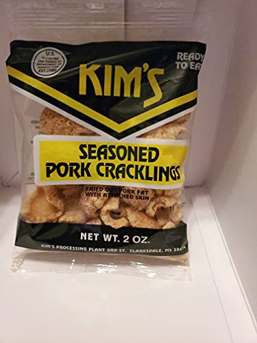 authentic 2oz fried out pork fat and attached skin