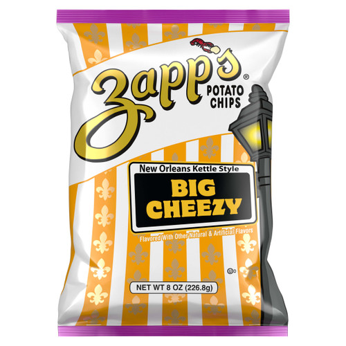 Zapp's Big Cheezy 8 oz kettle chips