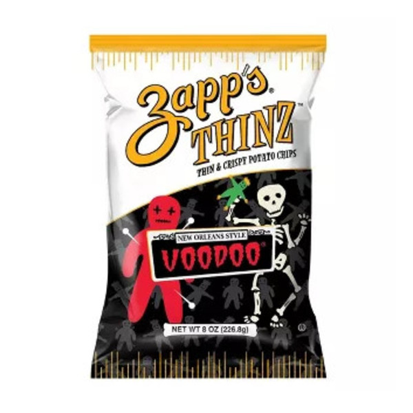 Zapp's Thinz Voodoo Potato Chips, 8 oz