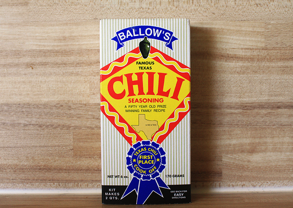 Ballow’s Famous award winning Texas chili