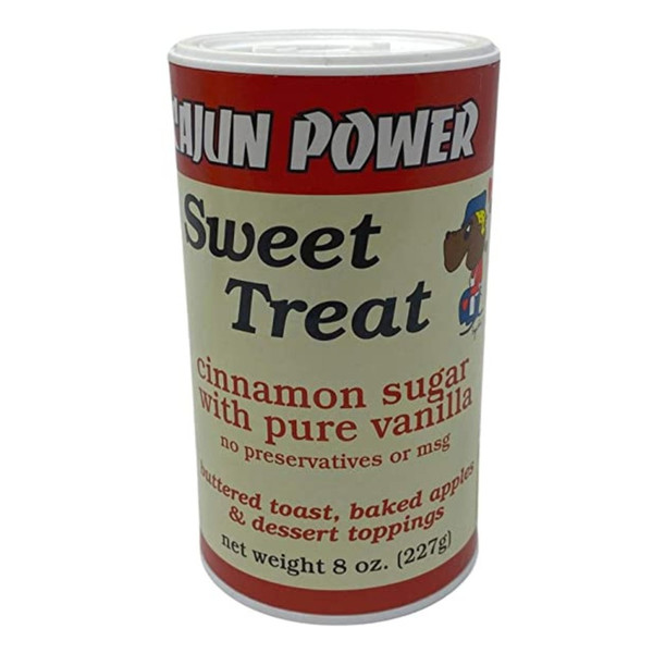 Cajun Power Sweet Treat Cinnamon Sugar with Pure Vanilla, 8 oz