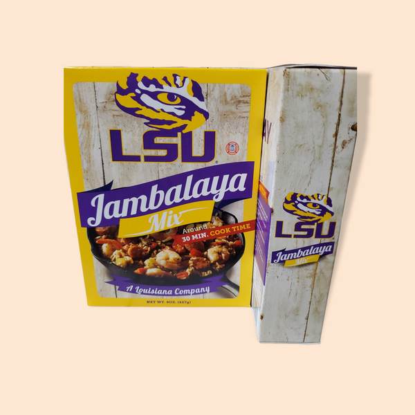 8oz Box Of LSU Jambalaya Mix With Great Flavors