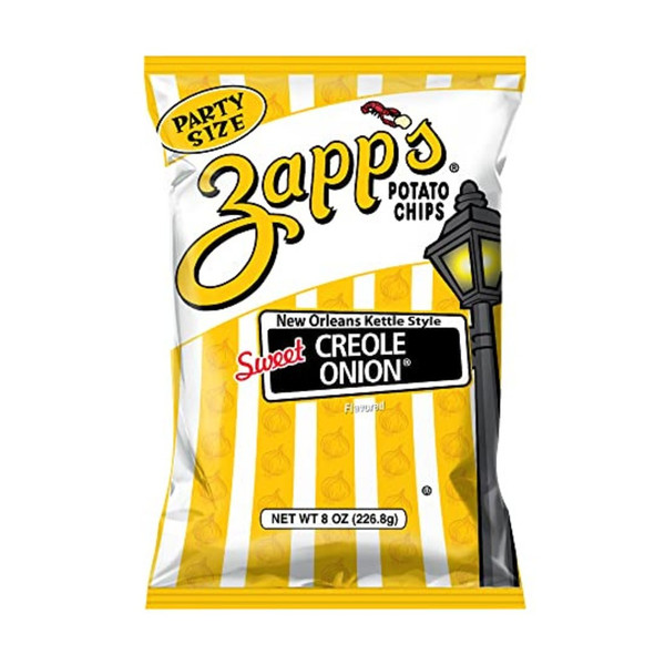 Zapp's Sweet Creole Onion Kettle Potato Chips, 8 oz Bag