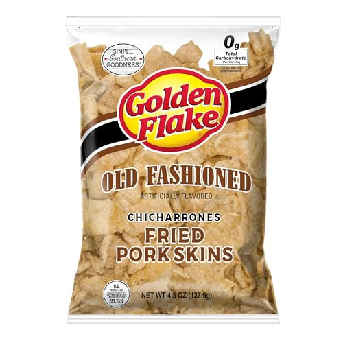 4.5oz Golden Flake Old Fashioned Pork Skins