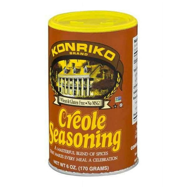 Konriko  Creole Seasoning is Versatile: Can be used on a wide range of foods, including meats, seafood, poultry, and vegetables.