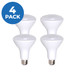 4-Pack Dimmable LED, BR30 8W (65W Equiv), 2700K 4-Pack Dimmable LED, BR30 8W (65W Equiv), 2700K