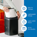 MA-14 filter features: easy to change, lightweight, lasts 2500 hours or 3 to 4 months