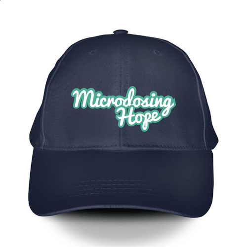 Microdosing Hope (Navy Baseball Cap)