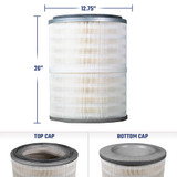 How To Properly Measure & Identify A Dust Collection Cartridge Filter