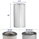 Donaldson Torit P032355 OEM Replacement Filter