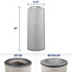 NORDSON 180774A OEM Replacement Filter