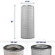 Donaldson Torit P155248 OEM Replacement Filter