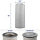 Donaldson Torit P786660 OEM Replacement Filter