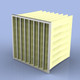 Extended Surface Bag Filter MERV 15 -  24 x 24 x 15 -  6 Pockets