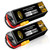 Scorpion 5000mAh 45C 11.1V 3S Lipo Battery for RC Airplane with XT90(2 Pack)