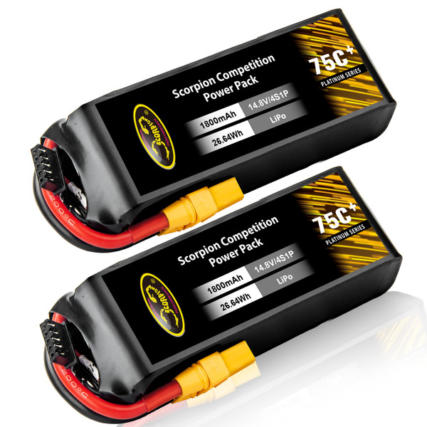 1800mAh lipo battery