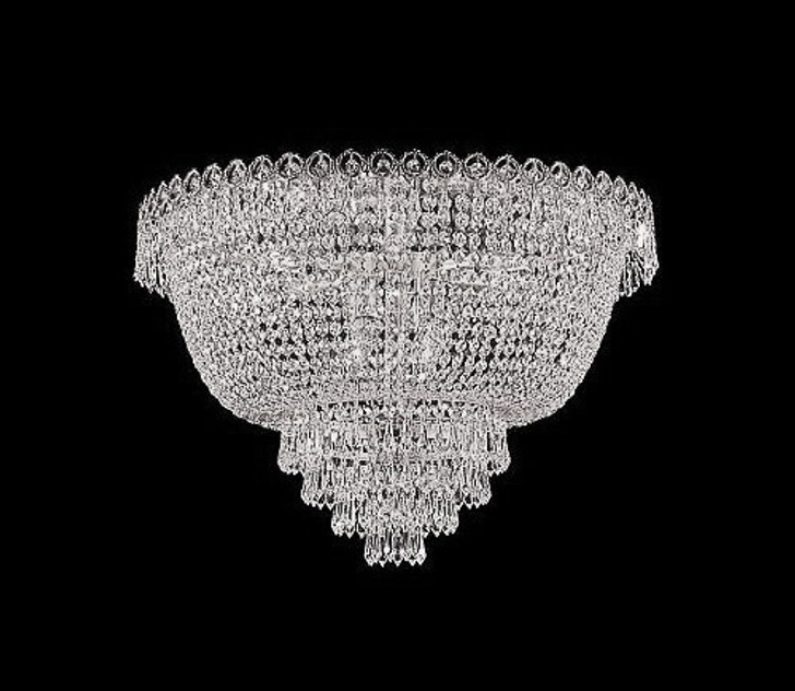 Flush mount crystal chandeliers KL-41037-2012-C